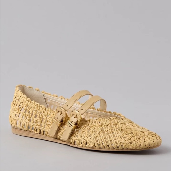 Dolce Vita Shoes - Dolce Vita Baylee Sunflower macrame flats ballet